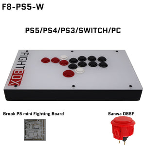 FightBox F8 All Button Leverless Arcade Game Controller