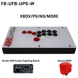 FightBox F8 All Button Leverless Arcade Game Controller