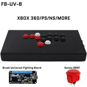 FightBox F8 All Button Leverless Arcade Game Controller