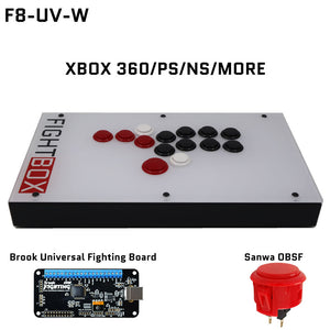 FightBox F8 All Button Leverless Arcade Game Controller