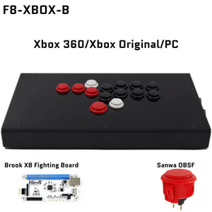 FightBox F8 All Button Leverless Arcade Game Controller