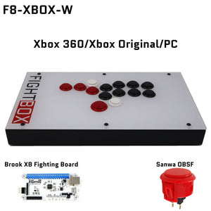 FightBox F8 All Button Leverless Arcade Game Controller