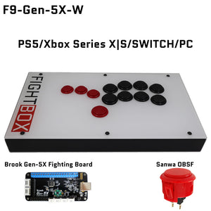 FightBox F9 All Button Leverless Arcade Game Controller