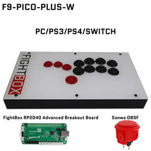 FightBox F9 All Button Leverless Arcade Game Controller