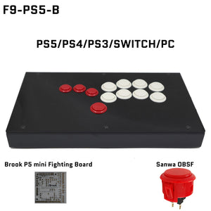 FightBox F9 All Button Leverless Arcade Game Controller