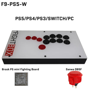 FightBox F9 All Button Leverless Arcade Game Controller