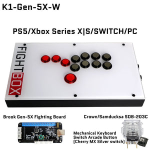 FightBox K1 All Button Leverless Arcade Game Controller