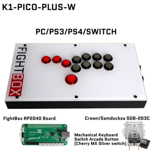 FightBox K1 All Button Leverless Arcade Game Controller