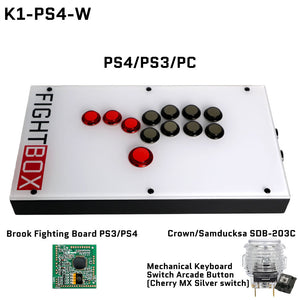 FightBox K1 All Button Leverless Arcade Game Controller