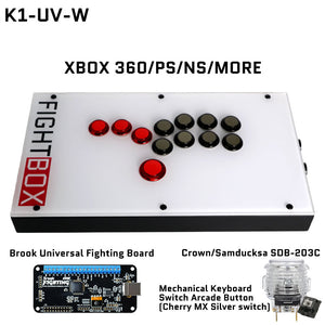 FightBox K1 All Button Leverless Arcade Game Controller