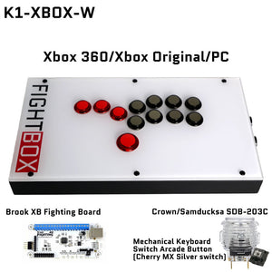 FightBox K1 All Button Leverless Arcade Game Controller