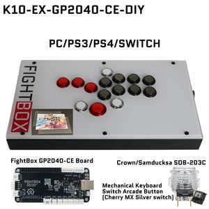 FightBox K10-EX Mechanical Keyboard Arcade Button All Button