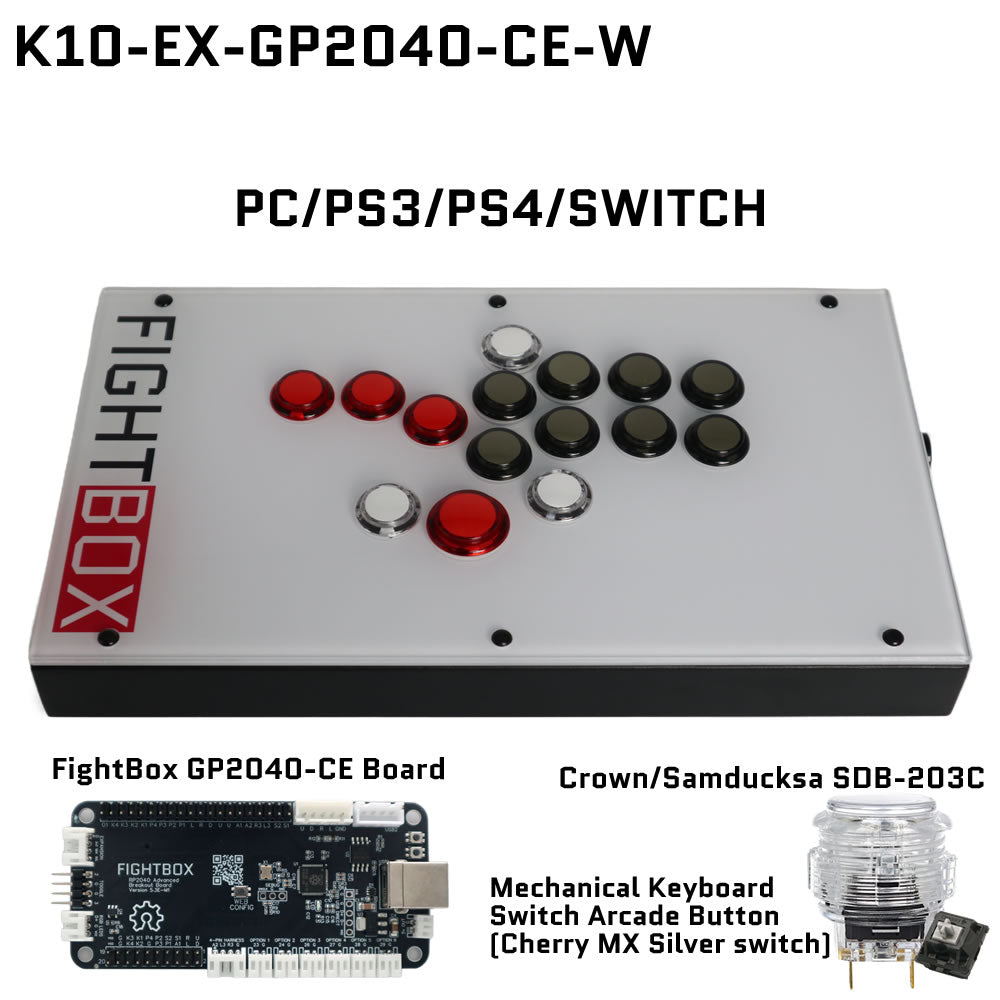 FightBox K10-EX Mechanical Keyboard Arcade Button All Button