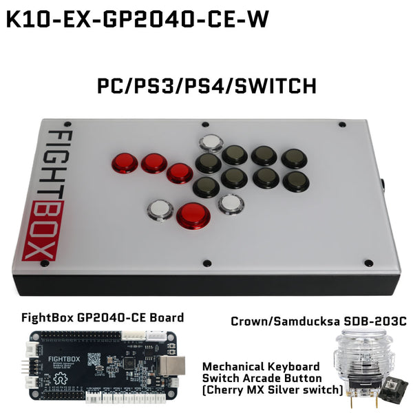 FightBox K10-EX Mechanical Keyboard Arcade Button All Button