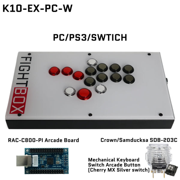 FightBox K10-EX Mechanical Keyboard Arcade Button All Button