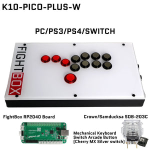 FightBox K10 All Button Leverless Arcade Game Controller