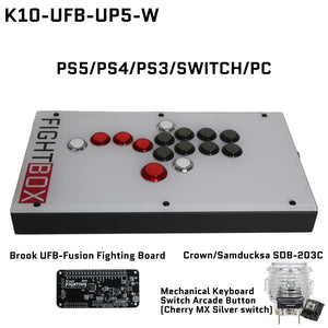 FightBox K10 All Button Leverless Arcade Game Controller