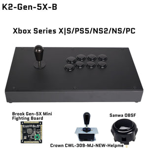 FightBox K2 Korean Lever Arcade Joystick Game Controller for PC/PS