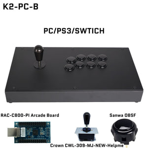 FIGHTBOX アーケードジョイスティック Amazon.com: FightBox F3-PC All Button Leverless Arcade Fight Stick