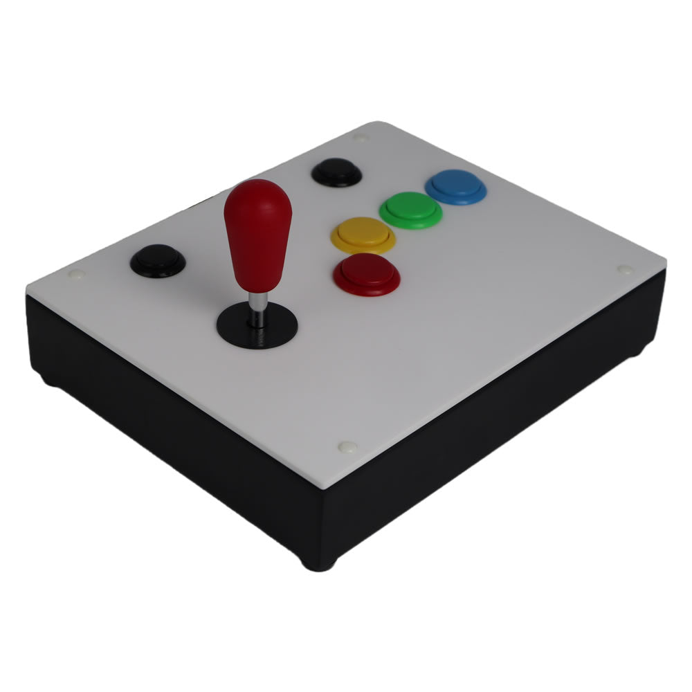 Arcade Fight Stick Controller, Kabelgebundener 4 in 1 Game Joystick für Switch/PS3/PC/Android TV, mit Kugelförmigem Joystick und 6 Steuertasten, 3 M Langem USB Kabel, Unterstützt Den Turbo Modus Arcade Fight Stick Controller, Kabelgebundener 4 in 1 Game Joystick für Switch/PS3/PC/Android TV, mit Kugelförmigem Joystick und 6 Steuertasten, 3 M Langem USB Kabel, Unterstützt Den Turbo Modus