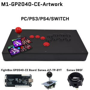 FightBox M1 Joystick and All Button Leverless Arcade Game