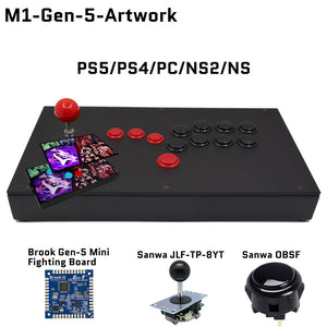 FightBox M1 Joystick and All Button Leverless Arcade Game Controller