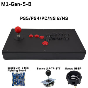 FightBox M1 Joystick and All Button Leverless Arcade Game Controller
