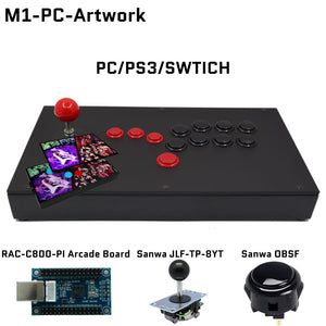 FightBox M1 Joystick and All Button Leverless Arcade Game Controller