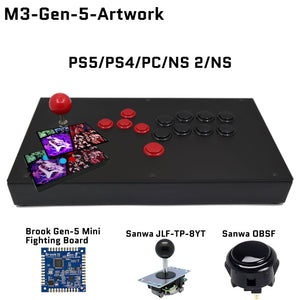 FightBox M3 Joystick and All Button Leverless Arcade Game Controller