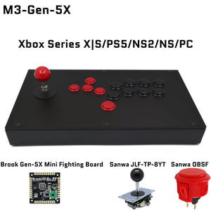 FightBox M3 Joystick and All Button Leverless Arcade Game Controller
