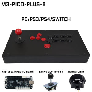 FightBox M3 Joystick and All Button Leverless Arcade Game Controller