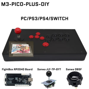 FightBox M3 Joystick and All Button Leverless Arcade Game Controller