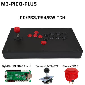 FightBox M3 Joystick and All Button Leverless Arcade Game Controller