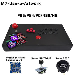 FightBox M7 Joystick and Keyboard Button Leverless Arcade Game Controller