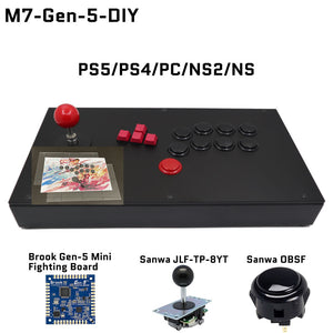 FightBox M7 Joystick and Keyboard Button Leverless Arcade Game Controller