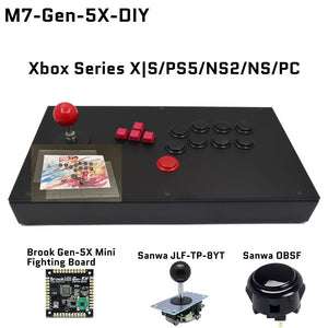 FightBox M7 Joystick and Keyboard Button Leverless Arcade Game Controller