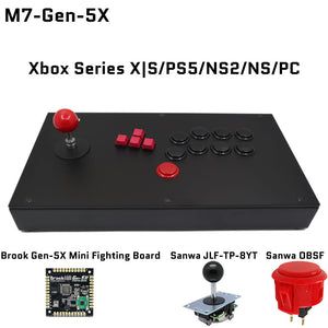 FightBox M7 Joystick and Keyboard Button Leverless Arcade Game Controller