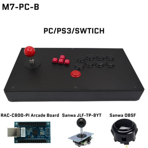 FightBox M7 Joystick and Keyboard Button Leverless Arcade Game Controller