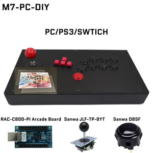 FightBox M7 Joystick and Keyboard Button Leverless Arcade Game Controller