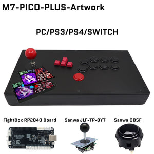 FightBox M7 Joystick and Keyboard Button Leverless Arcade Game Controller