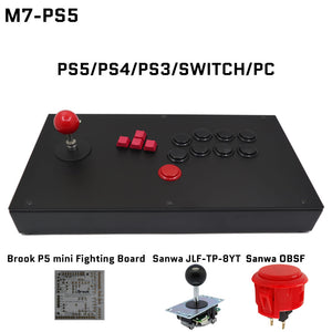 FightBox M7 Keyboard Button Leverless Arcade Game Controller