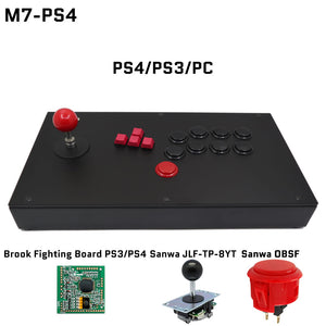 FightBox M7 Keyboard Button Leverless Arcade Game Controller