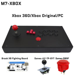 FightBox M7 Keyboard Button Leverless Arcade Game Controller