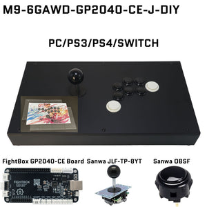 FightBox M9-6GAWD Arcade Joystick FightStick Game Controller for