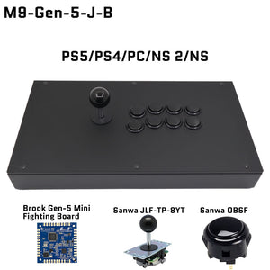 FightBox M9 Arcade Joystick FightStick Game Controller for PC/PS/XBOX/SWITCH