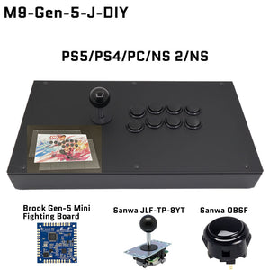 FightBox M9 Arcade Joystick FightStick Game Controller for PC/PS/XBOX/SWITCH