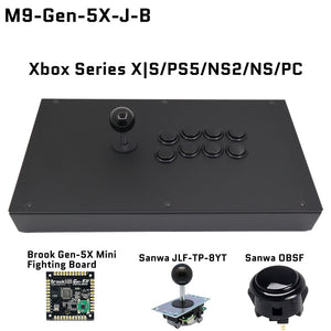 FightBox M9 Arcade Joystick FightStick Game Controller for PC/PS/XBOX/SWITCH