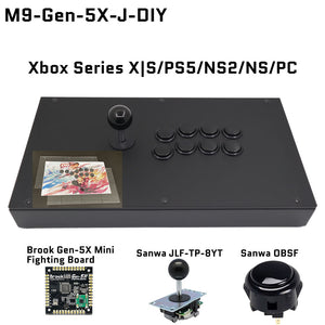 FightBox M9 Arcade Joystick FightStick Game Controller for PC/PS/XBOX/SWITCH