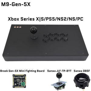 FightBox M9 Arcade Joystick FightStick Game Controller for PC/PS/XBOX/SWITCH