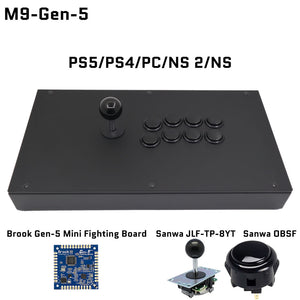 FightBox M9 Arcade Joystick FightStick Game Controller for PC/PS/XBOX/SWITCH